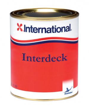 Нескользящая краска для палубы Interdeck (голубая) 0,75мл
