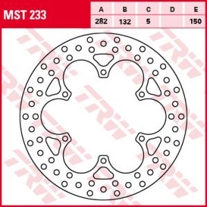 Тормозной диск MST233 